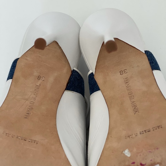 NEW Manolo Blahnik lace up sandals - Picture 7 of 9